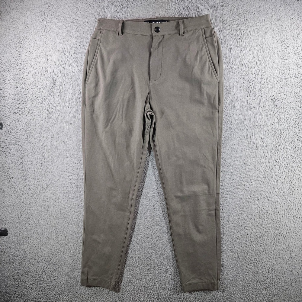 Cuts AO Jogger Mens Medium Olive Drab Khaki Technical Stretch Pants